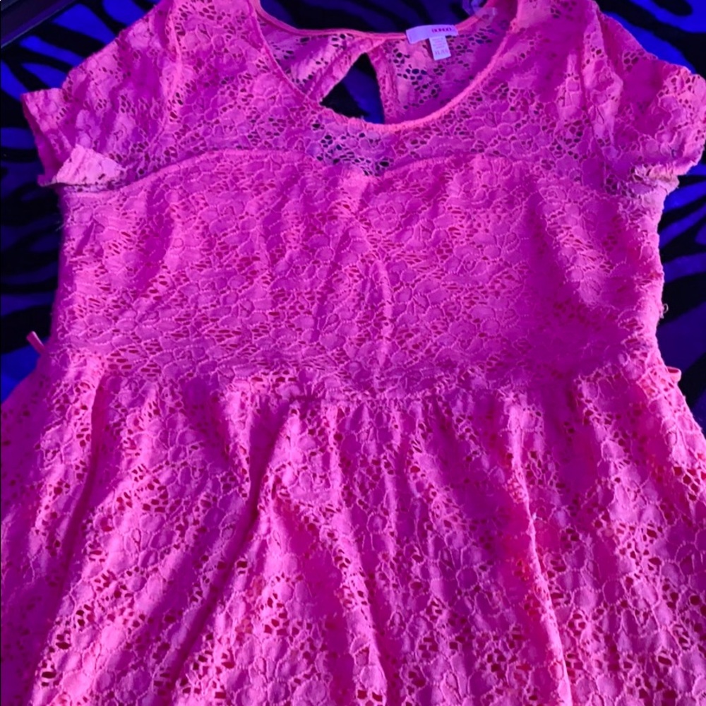 Cute floral pink/peach dress